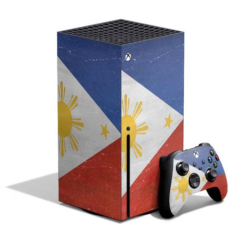 Philippines Flag Distressed Xbox Series X Bundle Skin